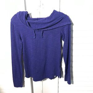 Alpine Design tanzanite cowl neck hoodie XS